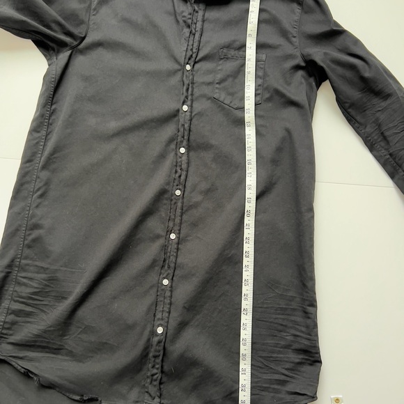 Frank & Eileen Black Button-Down Shirt Dress - Picture 7 of 7